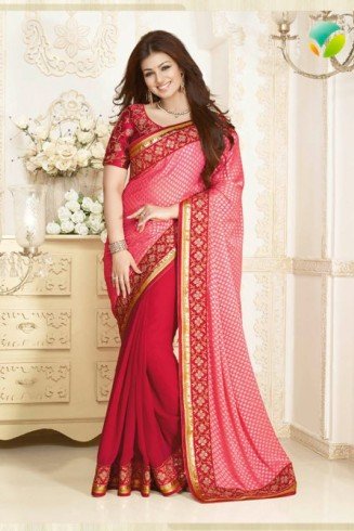 KH16360 Pink  Kasheesh Sheesha Designer Saree