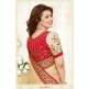 KH16351 Beige With Red Kasheesh Sheesha Designer Saree