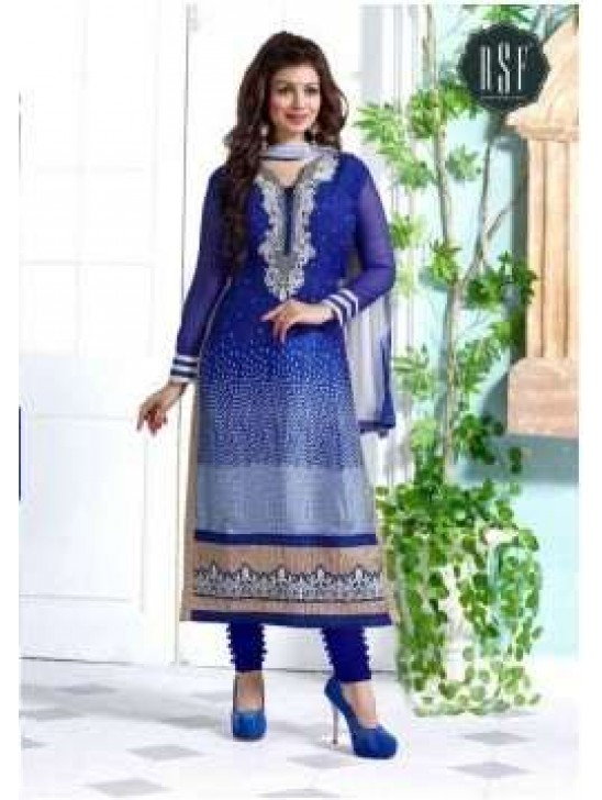 Blue Ayesha Thakia Salwar kameez Designer Suit