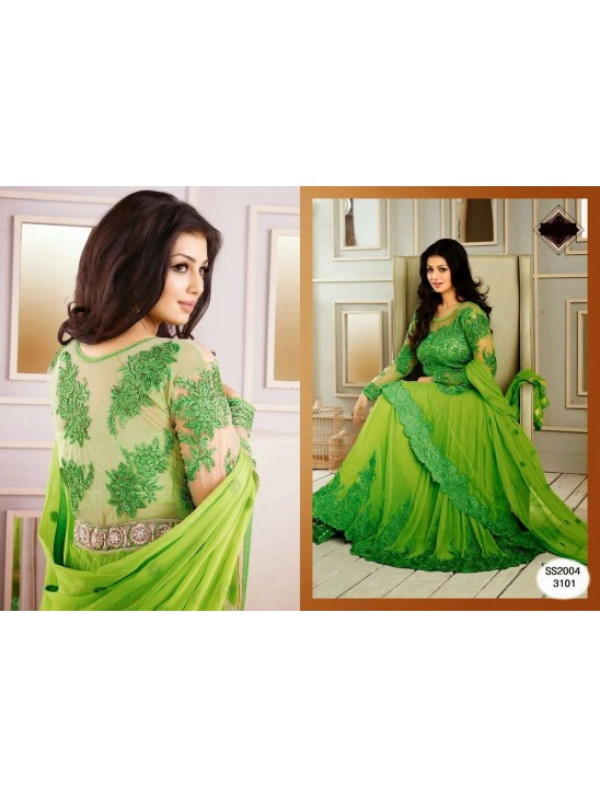 GREEN FLASH AYESHA TAKIA "HUSAN" WEDDING WEAR DESIGNER DRESS