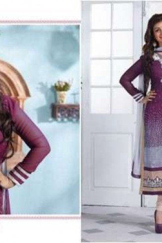 Purple Ayesha Thakia Salwar kameez Designer Suit