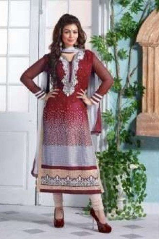 Red Ayesha Thakia Salwar kameez Designer Suit