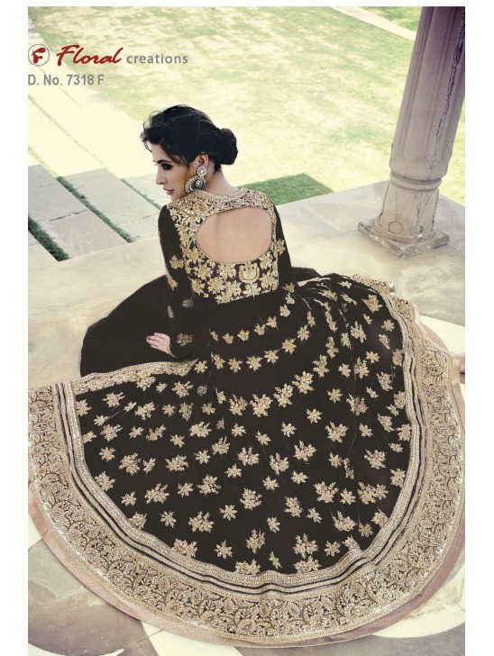 Black Indian Evening Dress