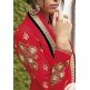 Black & Red Indian Embroidered Shalwar Kameez