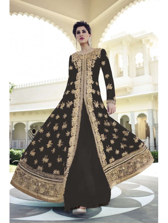 Black Indian Evening Dress