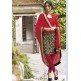 Black & Red Indian Embroidered Shalwar Kameez