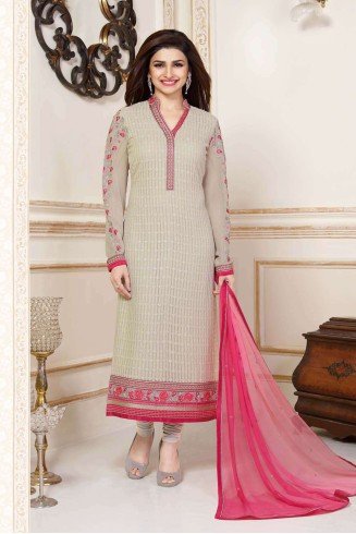 K3303 GREY KASEESH PRACHI-15 PARTY WEAR SALWAR KAMEEZ SUIT