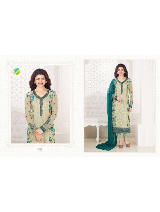 Pale Green Pakistani Designer Salwar Suit Indian Party Dress