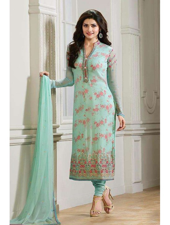 K4296 LIMPET SHELL KASEESH PRACHI-22 STRAIGHT SALWAR KAMEEZ SUIT