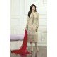 Beige Indian Suit Punjabi Party Wear Dress