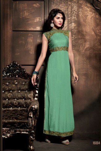 MS16004 Green MAISHA MASKEEN Dress