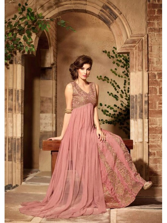 ZM3104 PINK MAISHA INFINITY EMBROIDERED EID SUIT