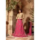 Pink Wedding Lehenga Indian Embroidered Party Dress