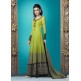 Green Anarkali Gown Indian Wedding Suit