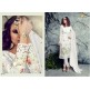 White Designer Maria B Style Pakistani Suit