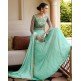 Turquoise Fancy Indian Wedding Gown