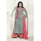 LILAC GREY INDIAN ETHNIC PALAZZO SUIT