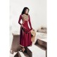 MAROON AND BEIGE INDIAN WEDDING SALWAR SUIT