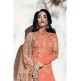 PEACH ECHO PARTY WEAR SUIT