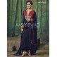 BLUE INDIAN DESIGNER ANARKALI SALWAR SUIT