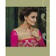 FUCHSIA DIA MIRZA DESIGNER SALWAR KAMEEZ