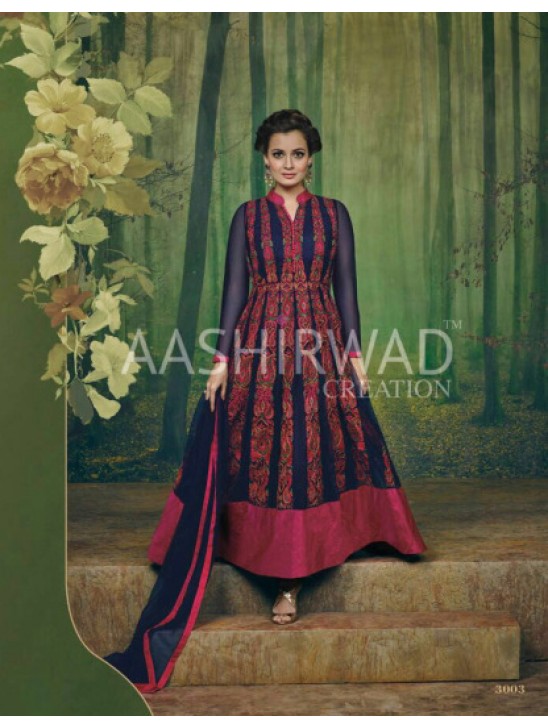 NAVY BLUE INDIAN WEDDING WEAR SUIT