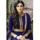 7106 BLUE AAFREEN DESIGNER LEHENGA STYLE ANARKALI SUIT