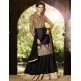 7109 BLACK AAFREEN DESIGNER LEHENGA STYLE ANARKALI SUIT