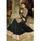 7109 BLACK AAFREEN DESIGNER LEHENGA STYLE ANARKALI SUIT