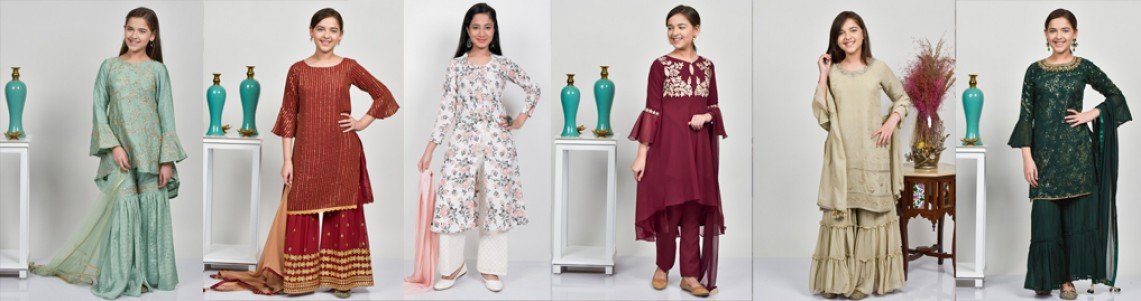 Eid Dresses For Girls and Party Wear