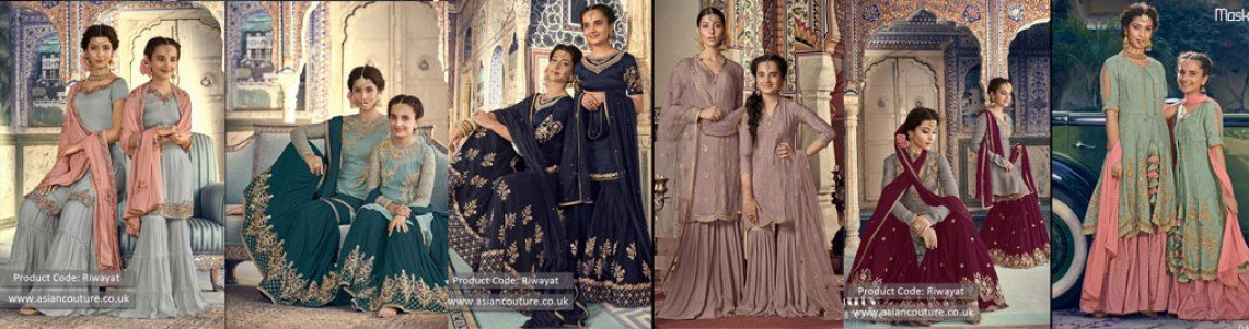 Girl’s semi stitched suits and mother daughter collection 