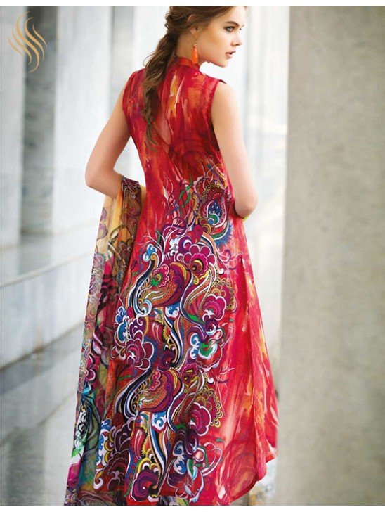 ROMA 6452-A MULTI COLOUR PARTYE WEAR SALWAR KAMEEZ SUIT