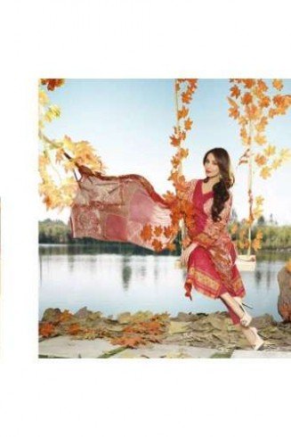 Red Malaika Arora Khan Lawn Summer wear Salwar Kameez