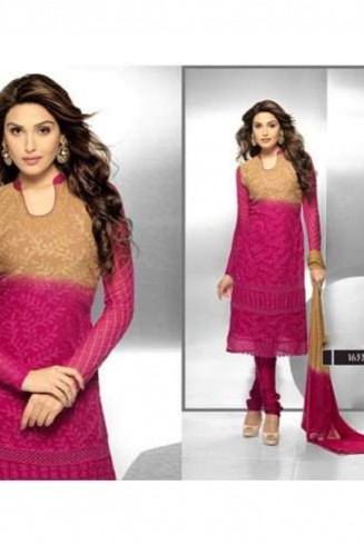 Pink Summer Wear Casual Salwar Suit