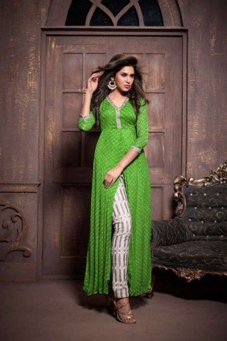 Green Indian Designer Salwar Suit