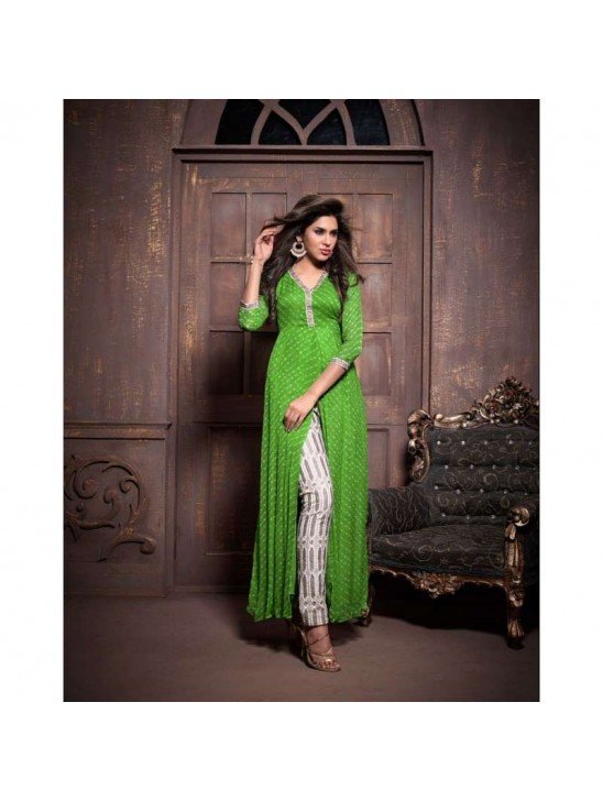 Green Indian Designer Salwar Suit