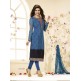 Blue Kaseesh Royal Salwar Kameez Suit