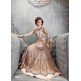 Zoya Beige Wedding Wear Anarkali Dress Suit Colour Plus 9007-A