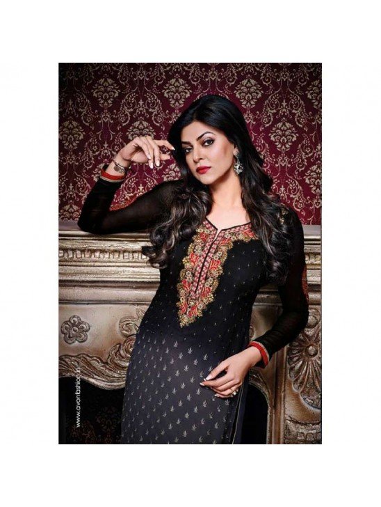 Black AV7817 Stunning Avon With Sushmita Wedding Wear