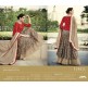 Red & Beige Indian Wedding Lehenga