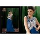 Blue Bollywood Anushka Sharma Dress Maxi Gown