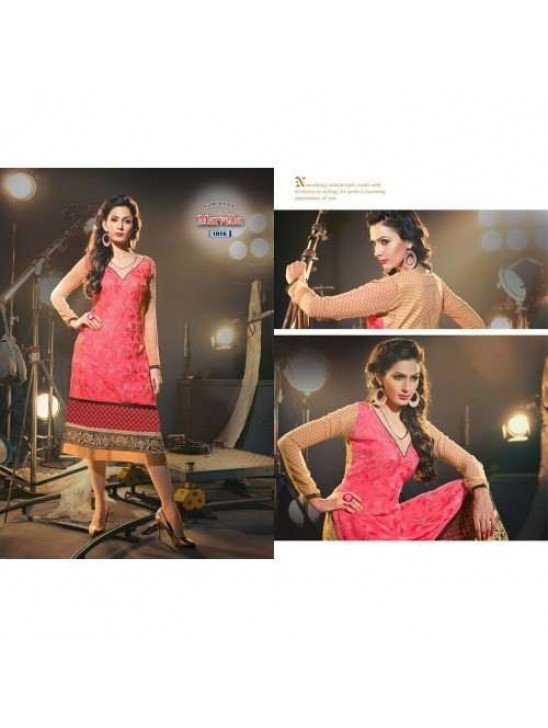 Pink Designer Stylish Kurti