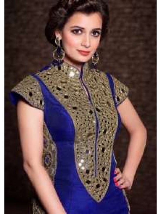 MP21004 Blue Mohini Princess Wedding Wear