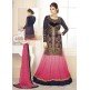 Pink & Purple Indian Lehenga Choli Designer Party Dress