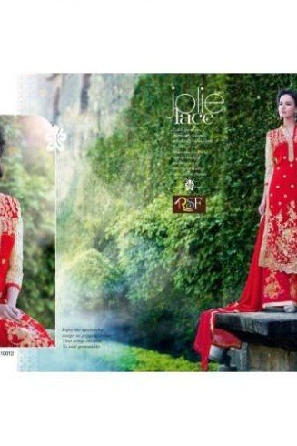 Red ROLEX PALAZZO PARTY WEAR DESIGNER DRESS