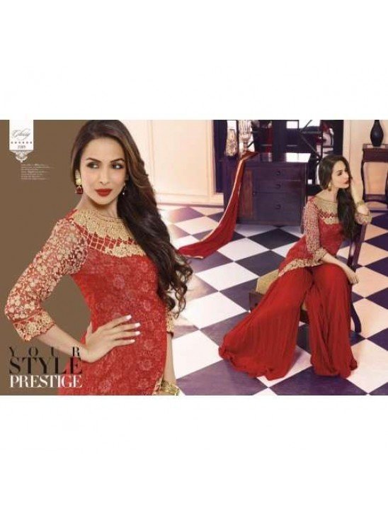 Red Show Stopper 3 Malaika Wedding Wear (MAK-3705)