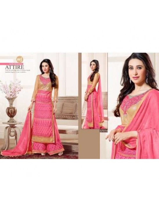 Rose Quartz Pink Elezita Salwar Designer Wear