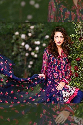 DECENT BLUE COLOUR PAKISTANI STYLE SALWAR KAMEEZ SUIT