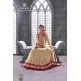 Gold & Red Palazzo/Anarkali Style Indian Wedding Dress