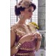 Purple Indian Party Dress Designer Embroidered Net Gown